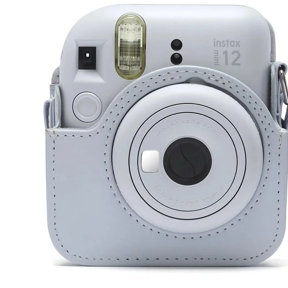 Fujifilm Instax Mini 12 Instant Camera Case in Clay White